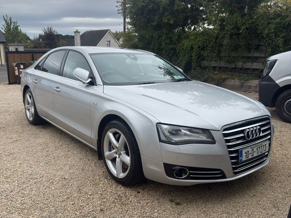 Audi A8 Saloon, Diesel, 2010, Silver