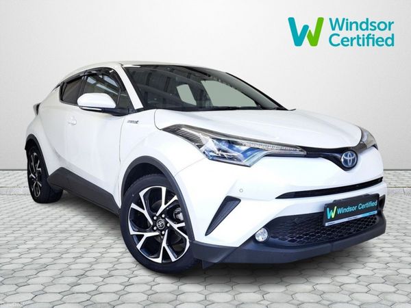 Toyota C-HR SUV, Petrol Hybrid, 2019, White