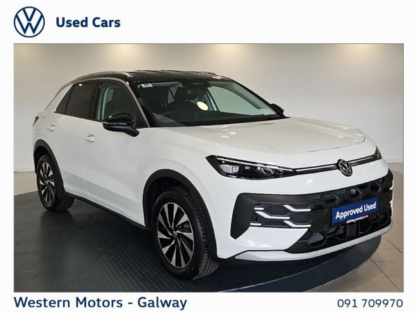 Volkswagen T-Roc SUV, Petrol, 2026, White