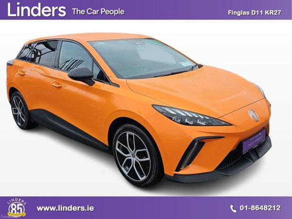 MG MG4 Hatchback, Electric, 2023, Orange
