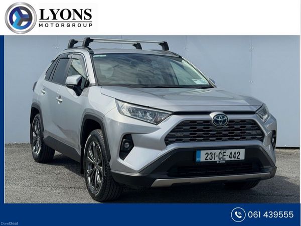 Toyota RAV4 SUV, Petrol Hybrid, 2023, Grey