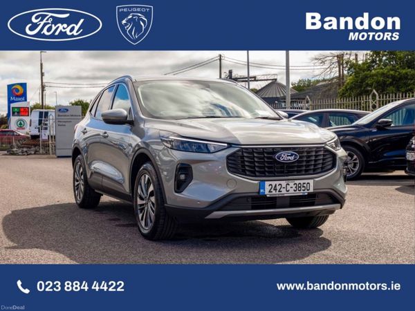 Ford Kuga SUV, Petrol Plug-in Hybrid, 2024, Grey