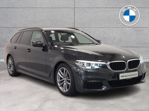 BMW 5-Series Estate, Diesel Hybrid, 2020, Grey