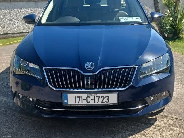Skoda Superb Estate, Diesel, 2017, Blue