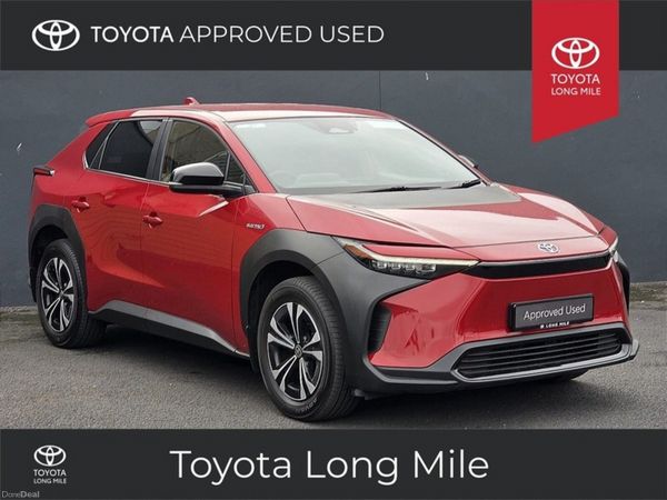 Toyota bZ4X SUV, Electric, 2023, Red