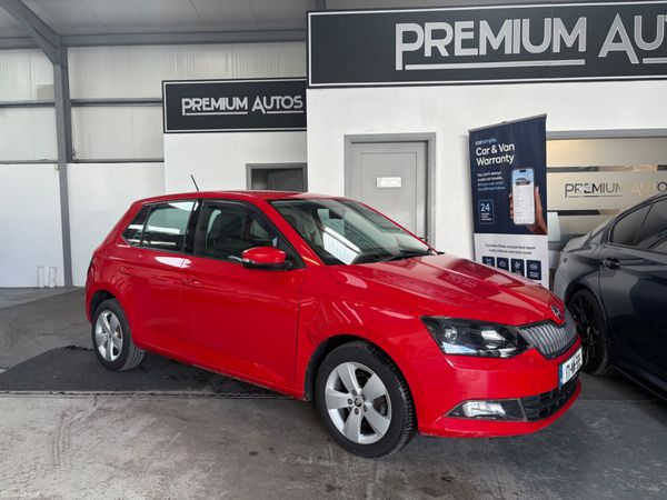 Skoda Fabia Hatchback, Petrol, 2017, Red