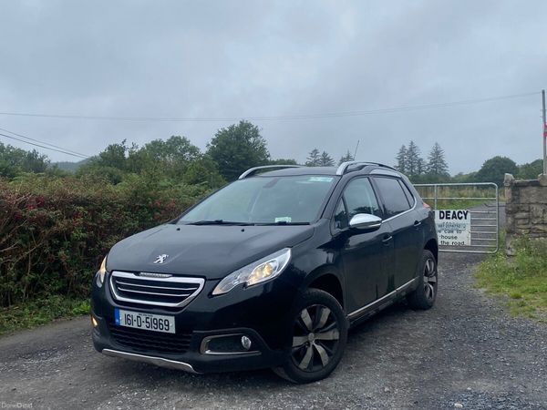 Peugeot 2008 SUV, Diesel, 2016, Black