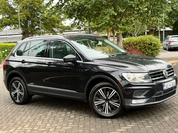 Volkswagen Tiguan SUV, Diesel, 2016, Black