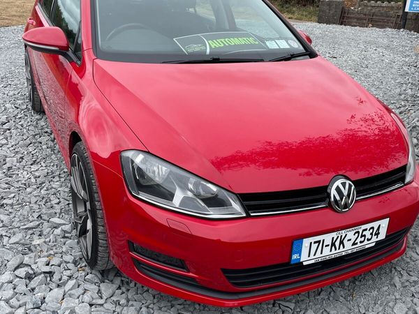 Volkswagen Golf Hatchback, Diesel, 2017, Red