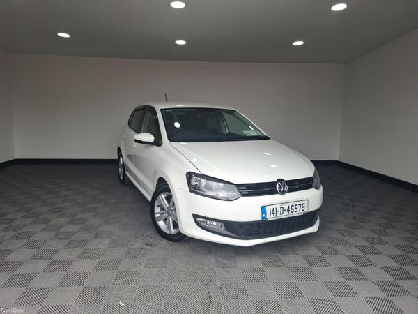 Volkswagen Polo Hatchback, Petrol, 2014, White