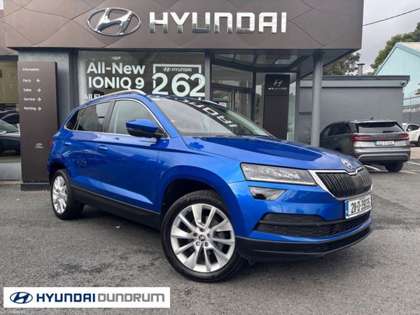 Skoda Karoq Estate, Petrol, 2021, Blue