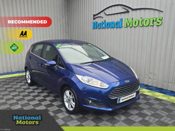Ford Fiesta Hatchback, Petrol, 2015, Blue