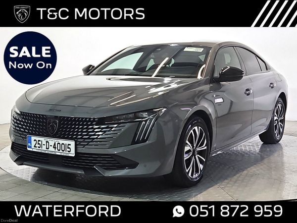 Peugeot 508 Hatchback, Petrol Plug-in Hybrid, 2025, Grey