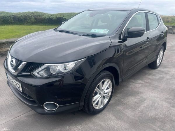 Nissan Qashqai SUV, Diesel, 2017, Black