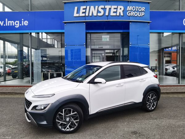 Hyundai KONA Hatchback, Petrol Hybrid, 2022, White