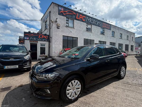 Volkswagen Polo Hatchback, Petrol, 2018, Black