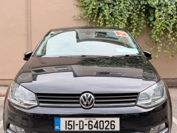 Volkswagen Polo Hatchback, Petrol, 2015, Black