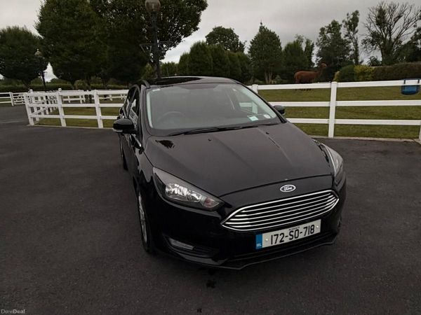 Ford Focus Hatchback, Diesel, 2017, Black