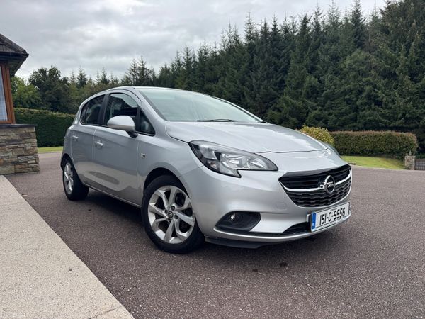 Opel Corsa Hatchback, Petrol, 2015, Silver