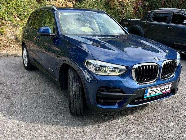 BMW X3 SUV, Diesel, 2018, Blue