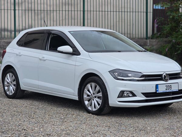 Volkswagen Polo Hatchback, Petrol, 2019, White