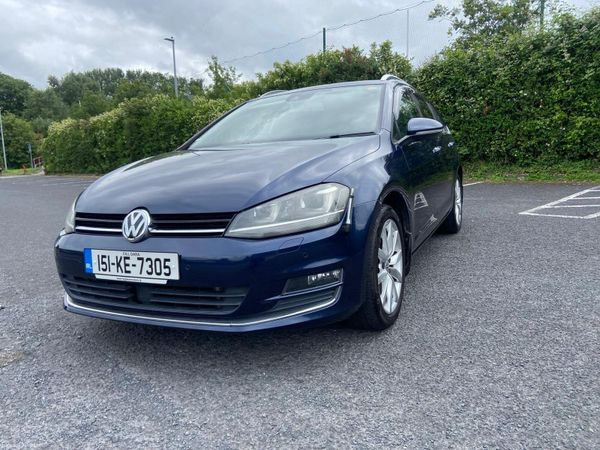 Volkswagen Golf Estate, Petrol, 2015, Blue