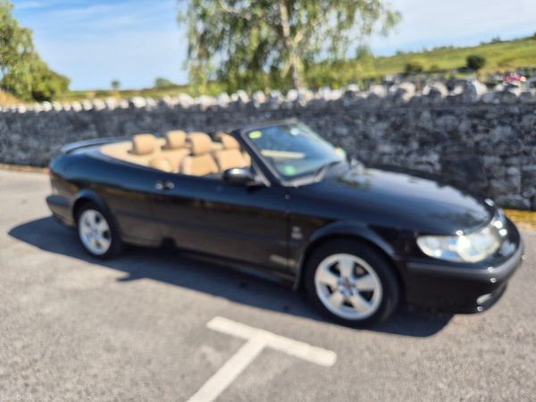 Saab 9-3 Convertible, Petrol, 2003, Black