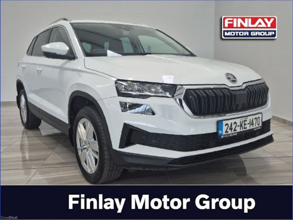 Skoda Karoq Estate, Petrol, 2024, White
