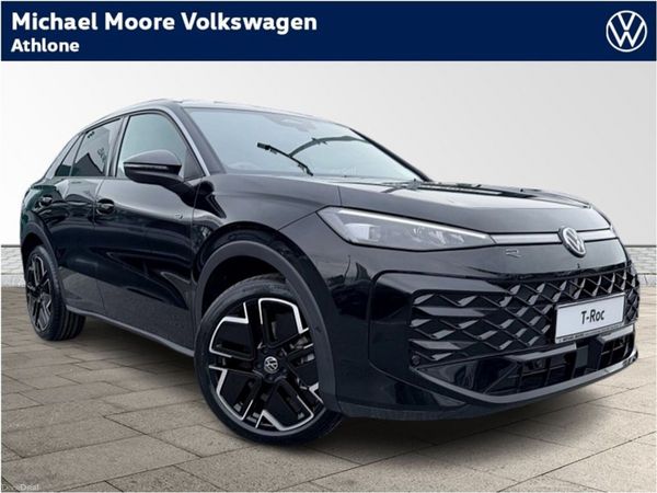 Volkswagen T-Roc SUV, Petrol, 2026, Black