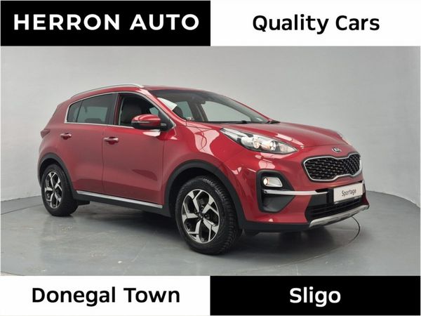 Kia Sportage SUV, Diesel, 2021, Red