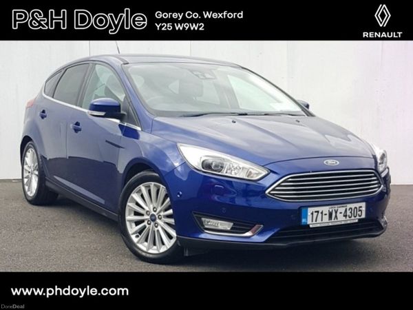 Ford Focus Hatchback, Diesel, 2017, Blue