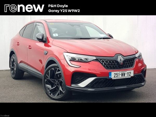 Renault Arkana Hatchback, Petrol, 2025, Red