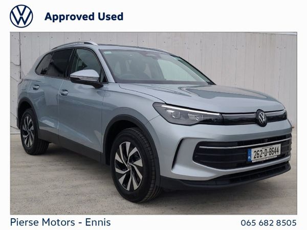 Volkswagen Tiguan SUV, Petrol Plug-in Hybrid, 2026, Silver