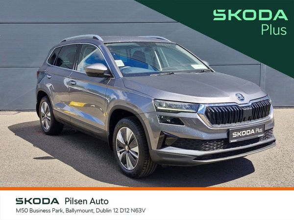 Skoda Karoq SUV, Petrol, 2024, Grey