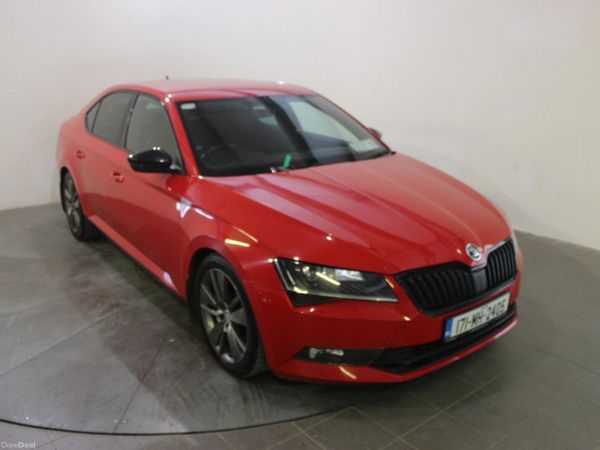 Skoda Superb Saloon, Diesel, 2017, Red