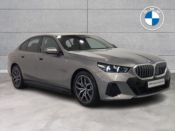 BMW 5-Series Saloon, Petrol Plug-in Hybrid, 2025, Grey