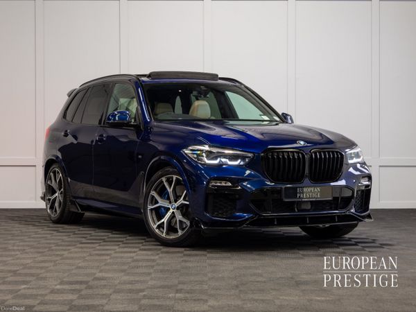 BMW X5 SUV, Petrol Plug-in Hybrid, 2021, Blue