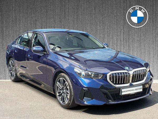 BMW 5-Series Saloon, Petrol Plug-in Hybrid, 2026, Blue