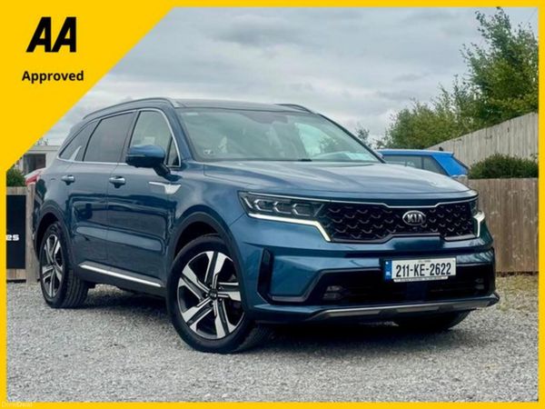 Kia Sorento MPV, Petrol Plug-in Hybrid, 2021, Blue