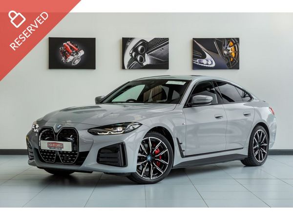 BMW i4 Coupe, Electric, 2024, Grey