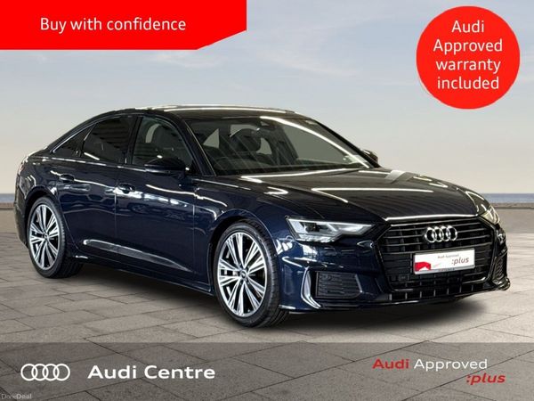 Audi A6 Saloon, Diesel, 2023, Blue