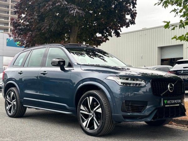 Volvo XC90 SUV, Petrol Plug-in Hybrid, 2023, Blue
