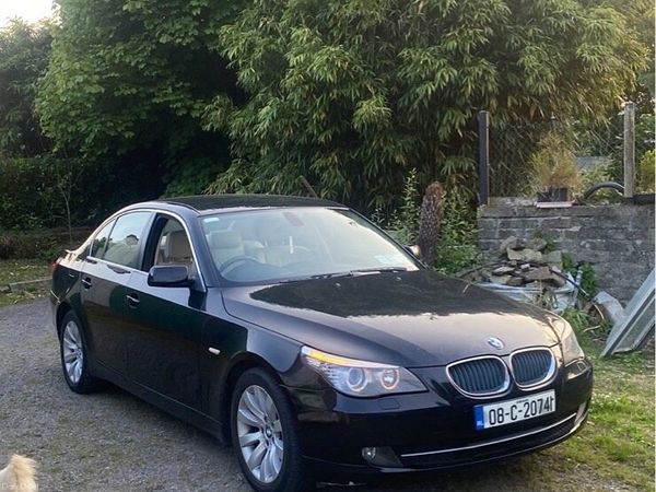 BMW 5-Series Saloon, Diesel, 2008, Black
