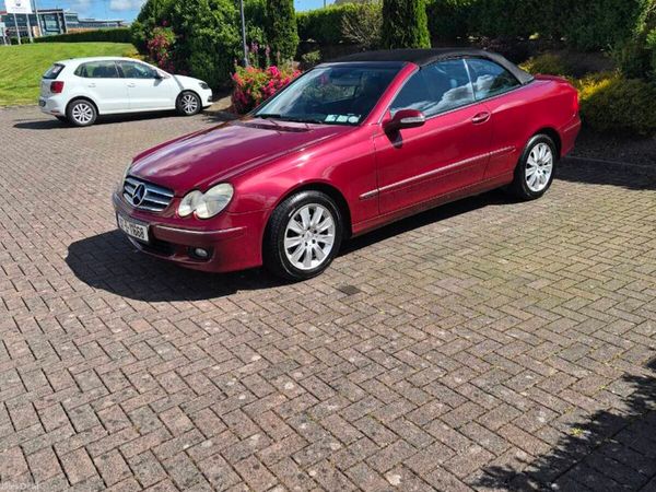 Mercedes-Benz CLK Convertible, Petrol, 2007, Red