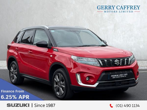 Suzuki Vitara SUV, Petrol Hybrid, 2023, Red