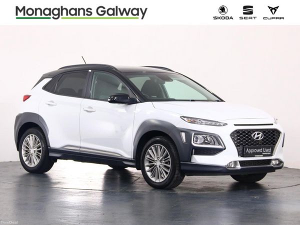 Hyundai KONA MPV, Petrol, 2019, White