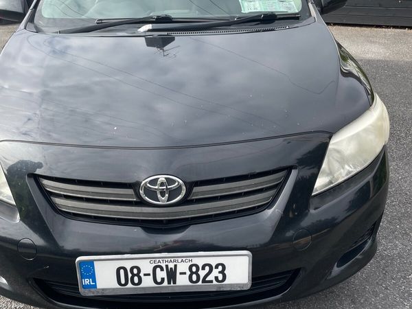 Toyota Corolla Saloon, Petrol, 2008, Black