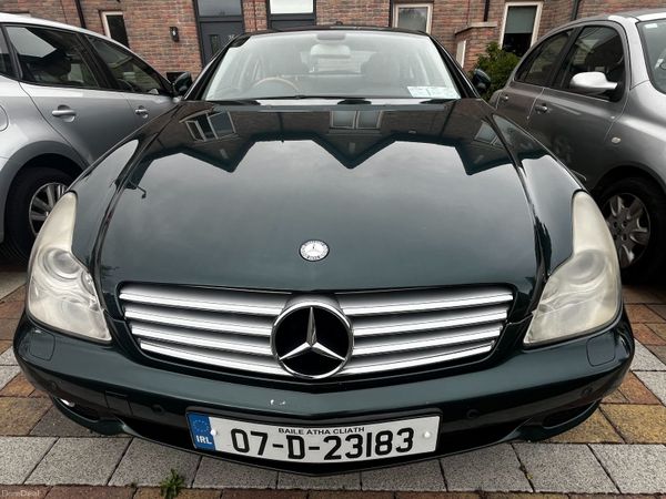 Mercedes-Benz CLS Coupe, Petrol, 2007, Green