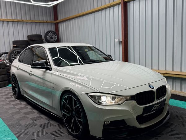 BMW 3-Series Saloon, Petrol, 2014, White