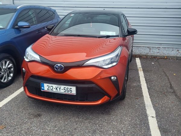 Toyota C-HR Hatchback, Petrol Hybrid, 2021, Orange